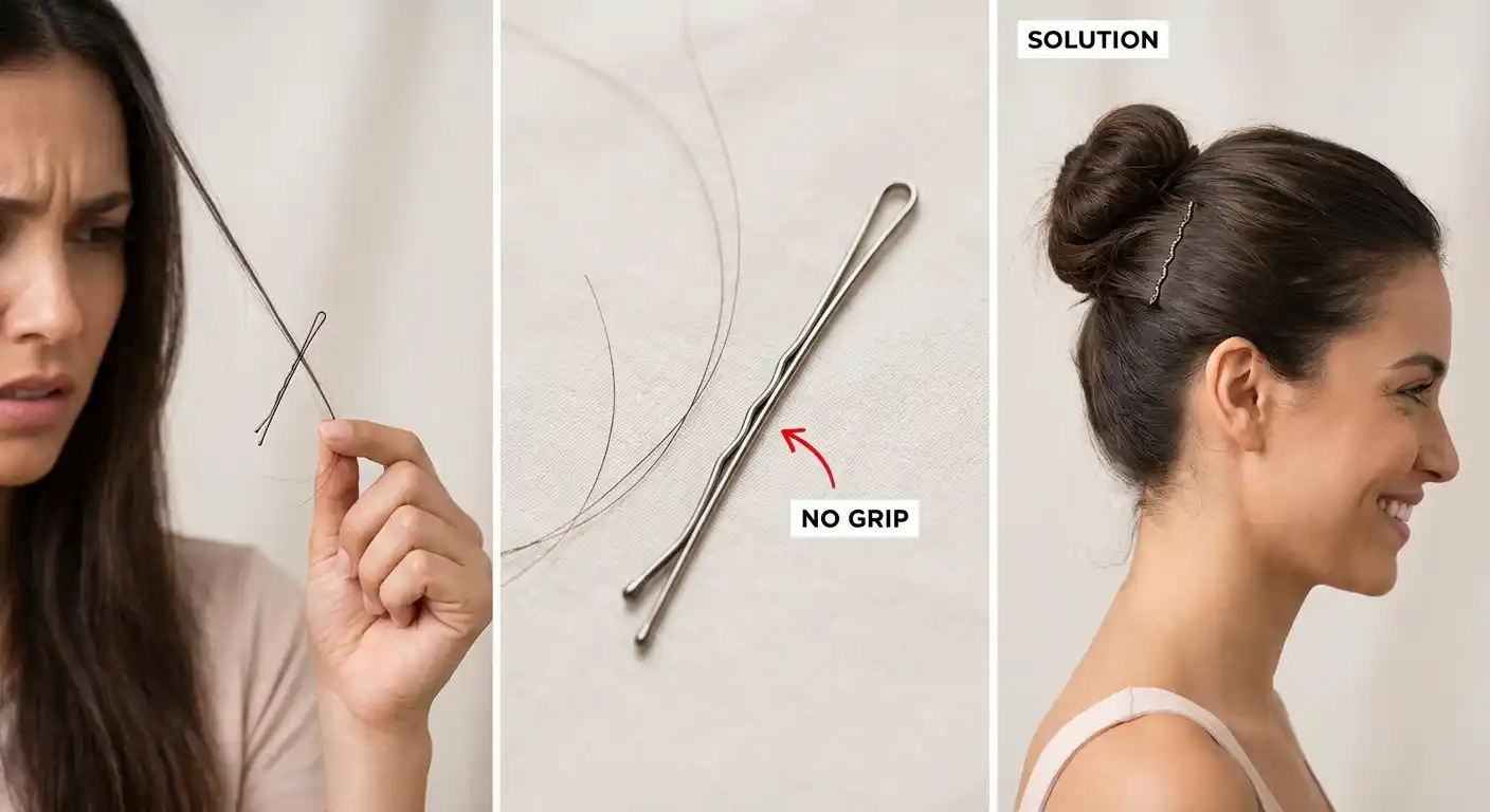 Bobby pins and common reasons they fall out of hair