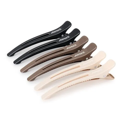 AIMIKE Neutral Duckbill Clips (No Teeth)