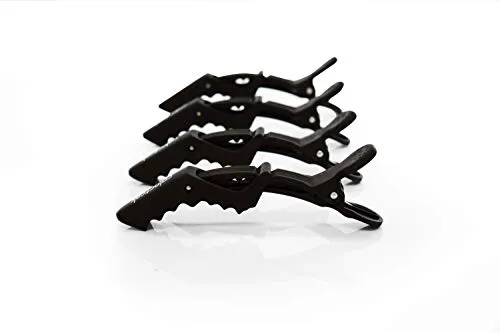Colortrak Rubberized Jumbo Croc Clips (4 Pack, 5.3 in)