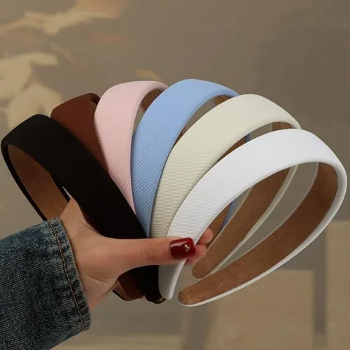 DiyJibb Thick Non-Slip Headbands (6 Pack)