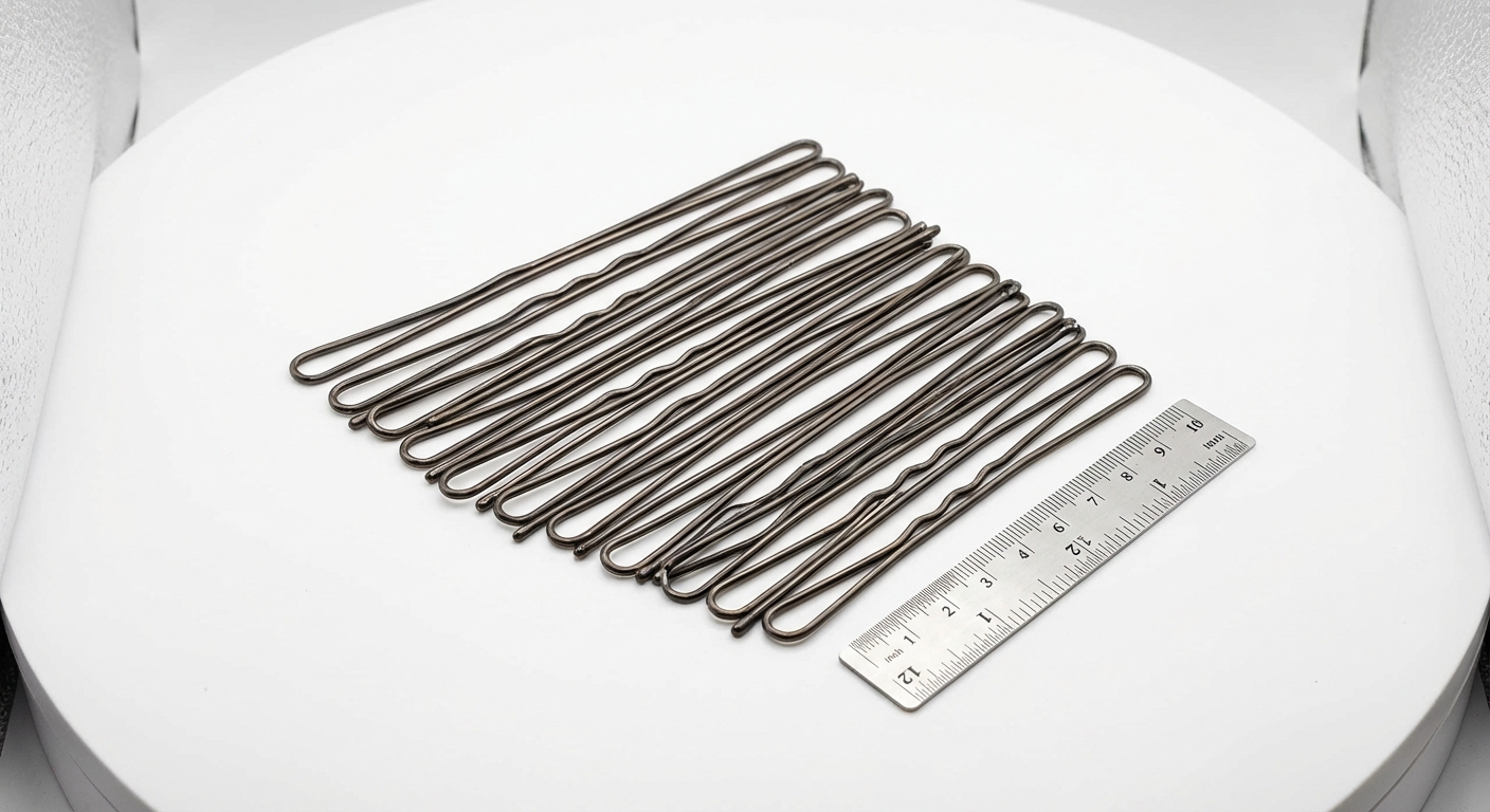 MORGLES 3.15 Inch Jumbo Bobby Pins (100 Pack)