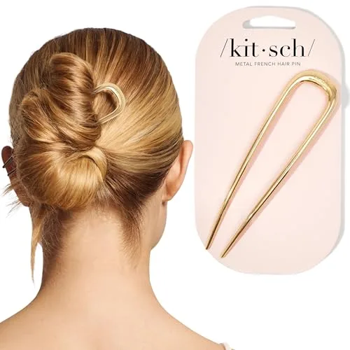 Kitsch French Hair Pin (Gold)
