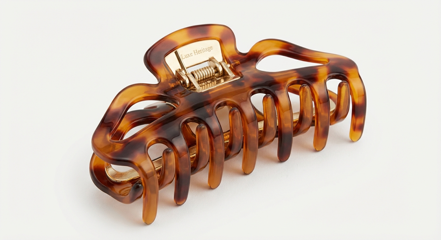 Machete Grande Heirloom Claw Clip - Tortoise