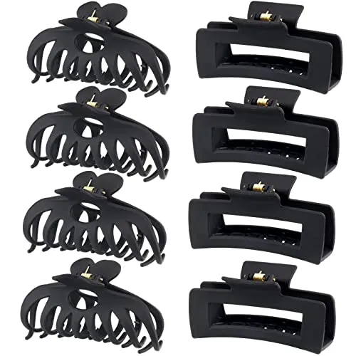 12 Pack Matte Banana Clips