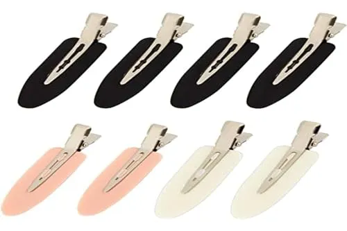 8 Pieces No Bend Hair Clips