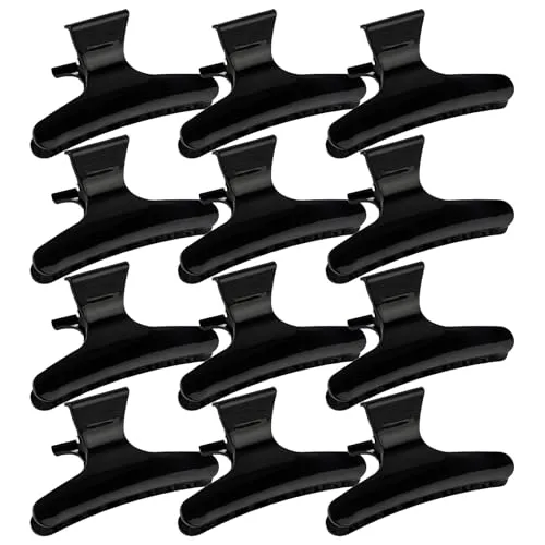 Ondder Butterfly Sectioning Clips (12 Pack, 3.2 in)